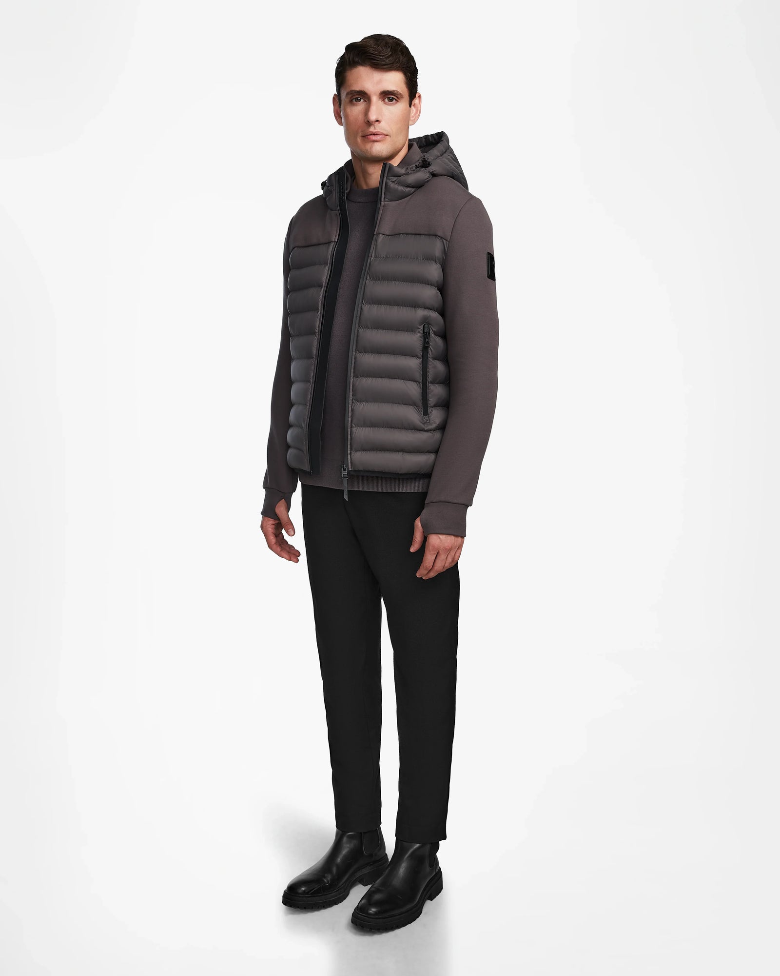 Men | Hybrid Lightweight Down Jacket Durin M M123515 | Grey