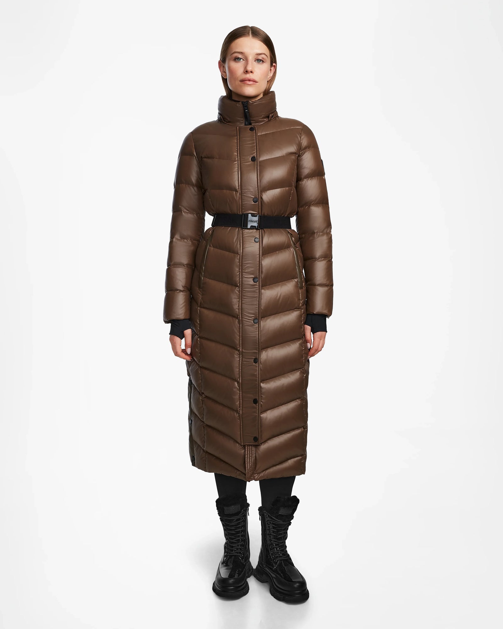 Women | ELSIE S Down Puffer | Cacao
