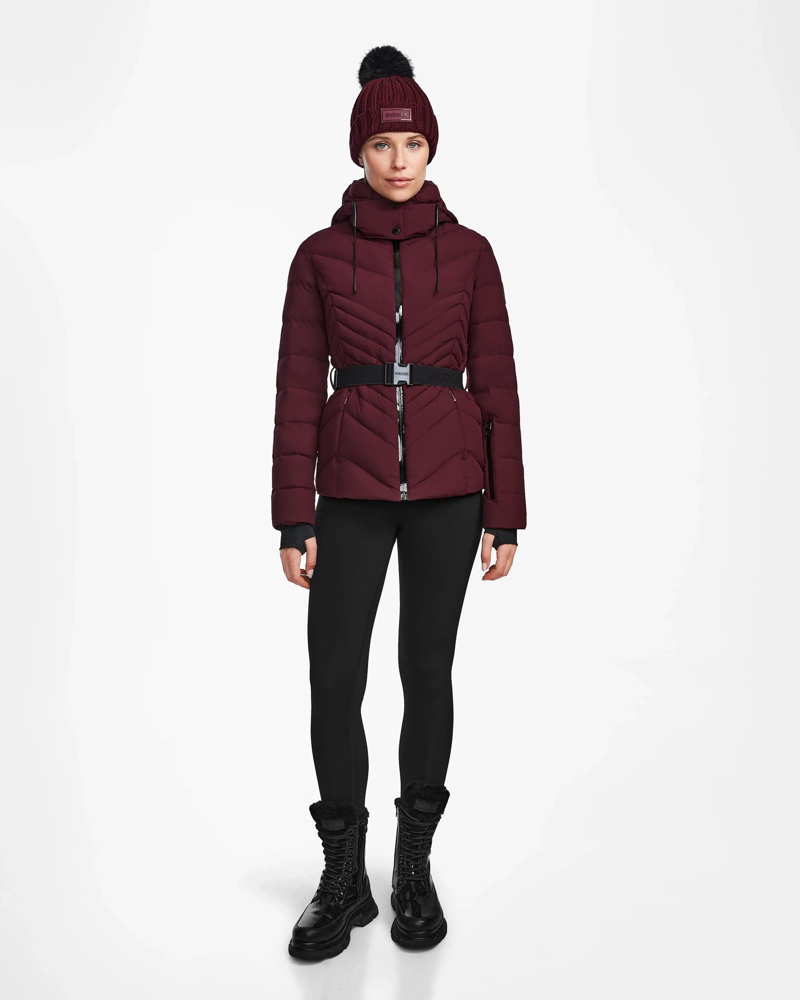 Women | Down Puffer Mikky M L123520 | Wine