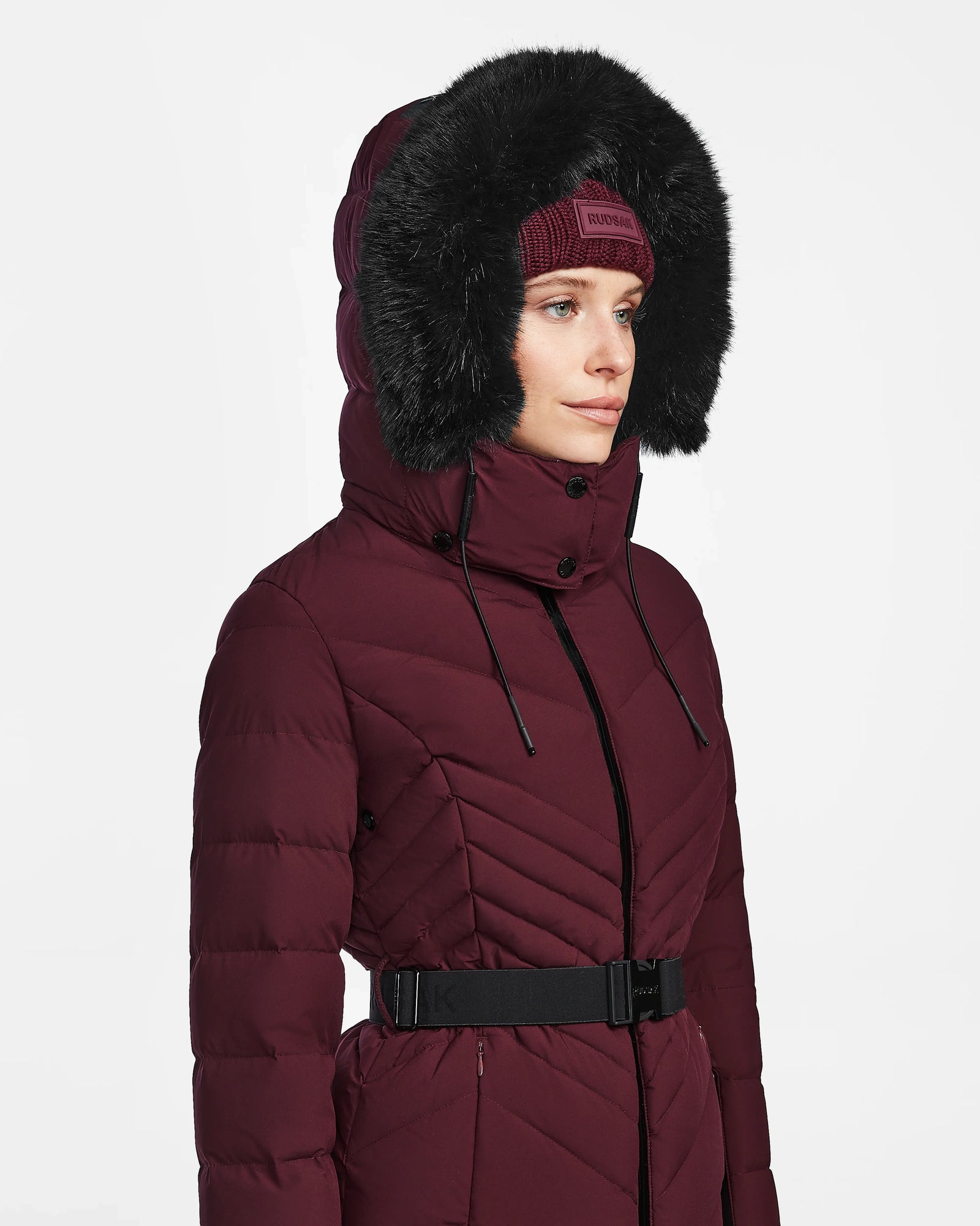 Women | Down Puffer Mikky M L123520 | Wine