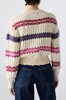 AMO Denim | Jemma Sweater in Bone Multi