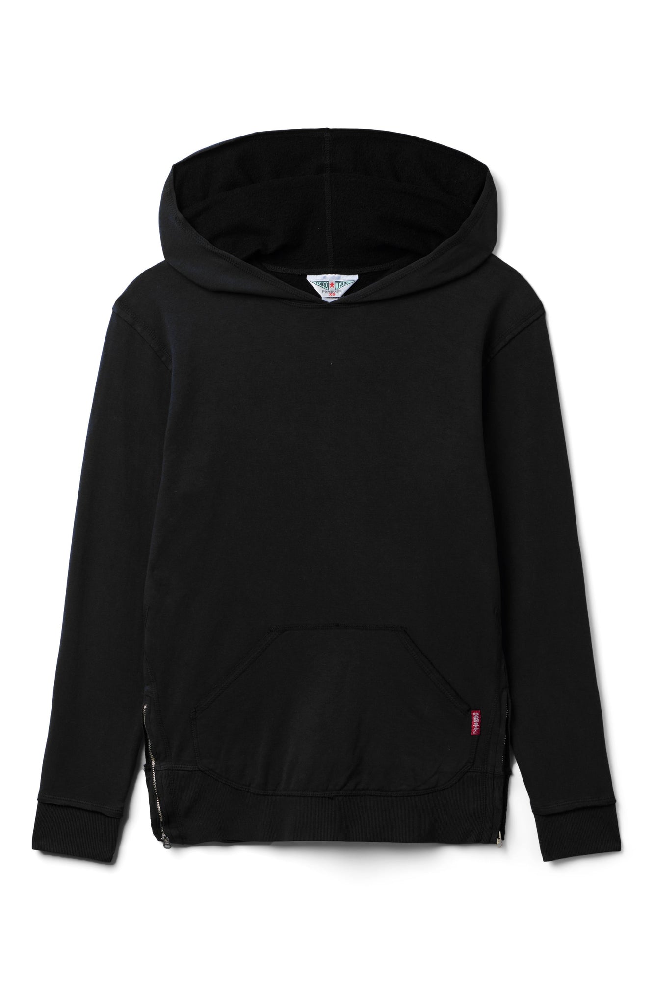 Women | Side Zip Hoodie | Black