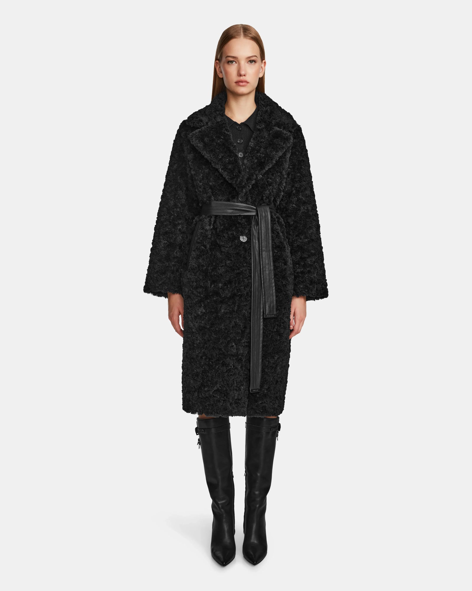 Women | ANNABELLE Reversible Coat | Black