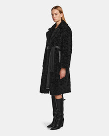 Women | ANNABELLE Reversible Coat | Black