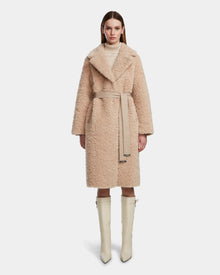 Women | ANNABELLE Reversible Coat | Sand