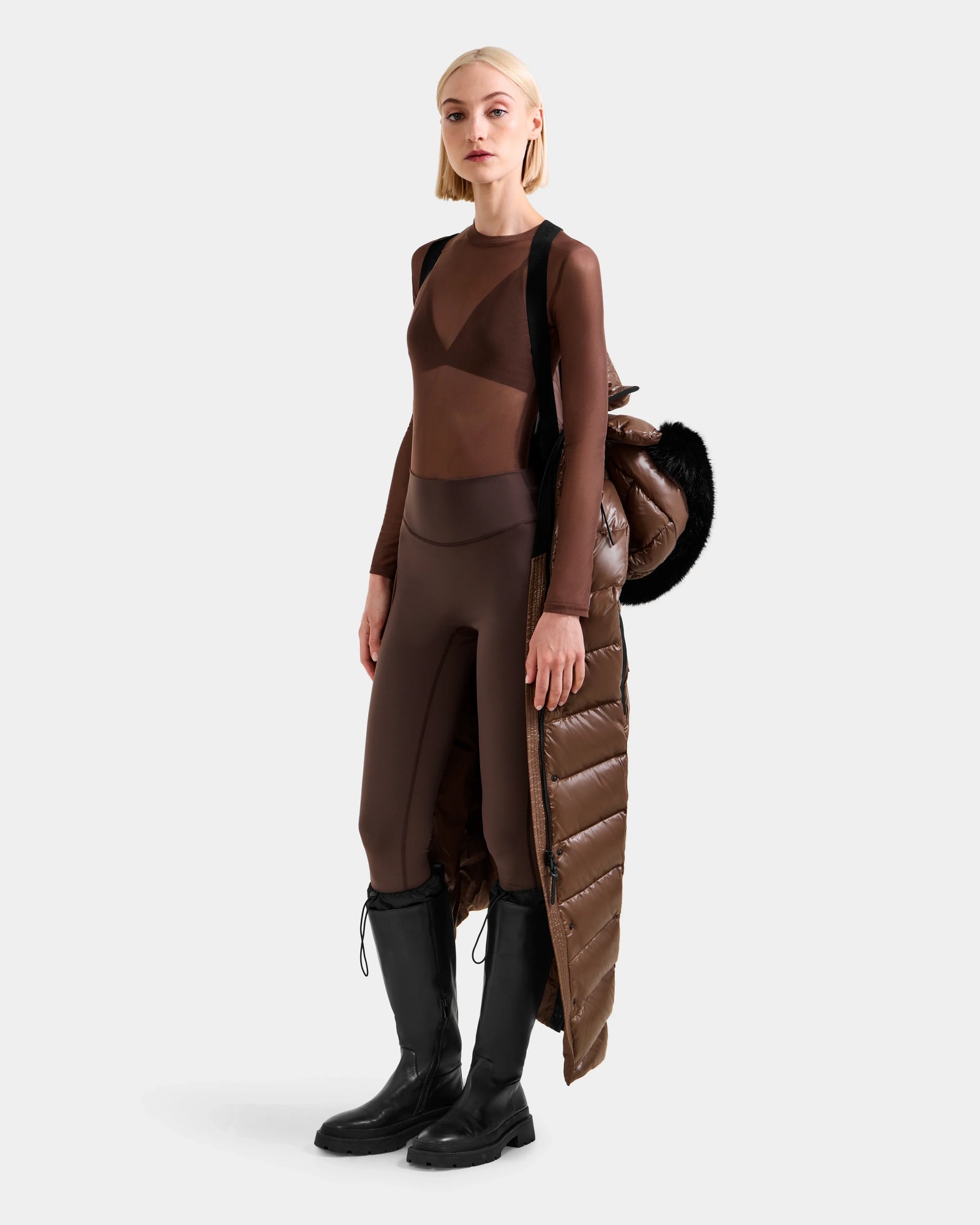 Women | ELSIE S Down Puffer | Cacao