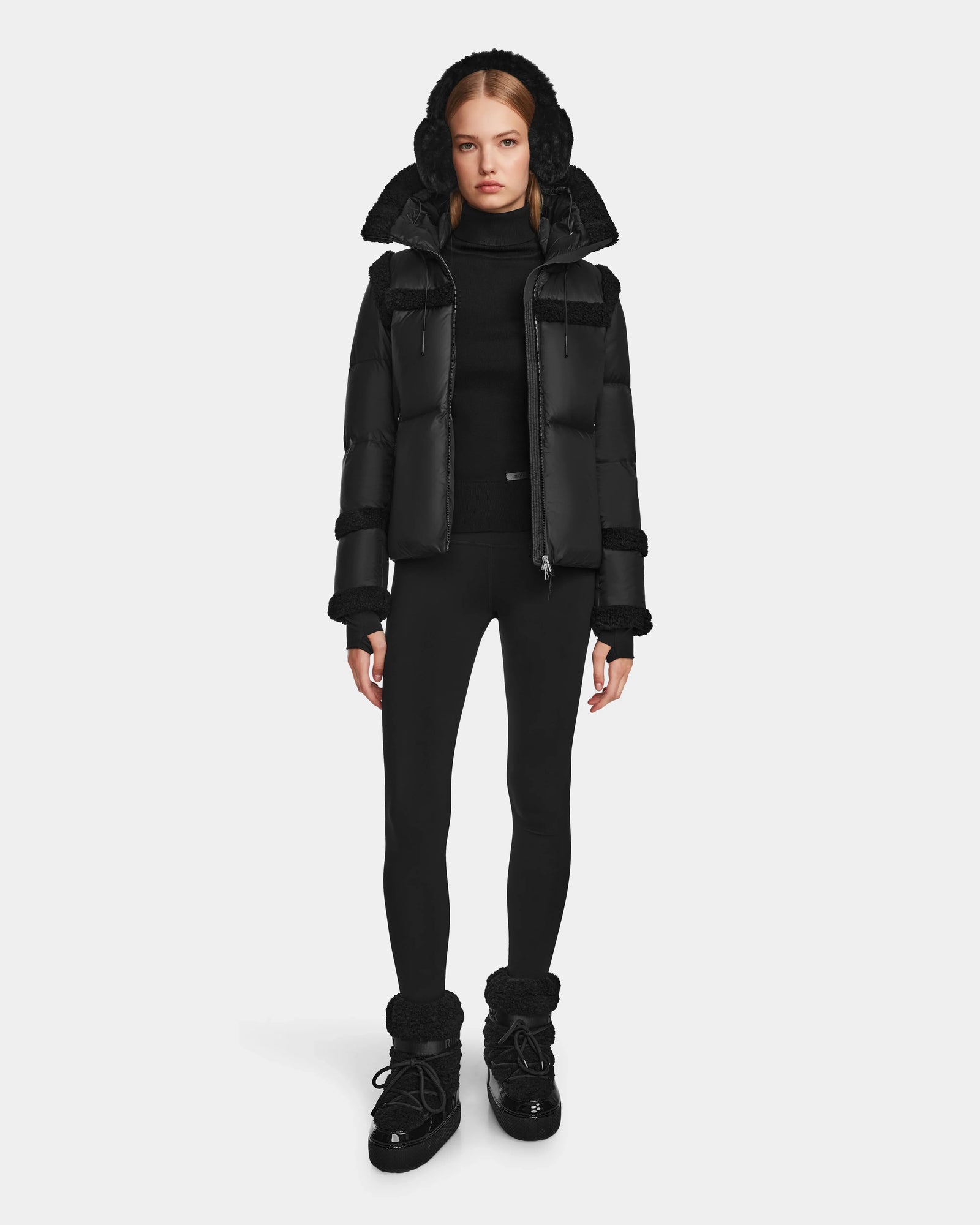 Women | JULIANA Down Puffer | Black/Black