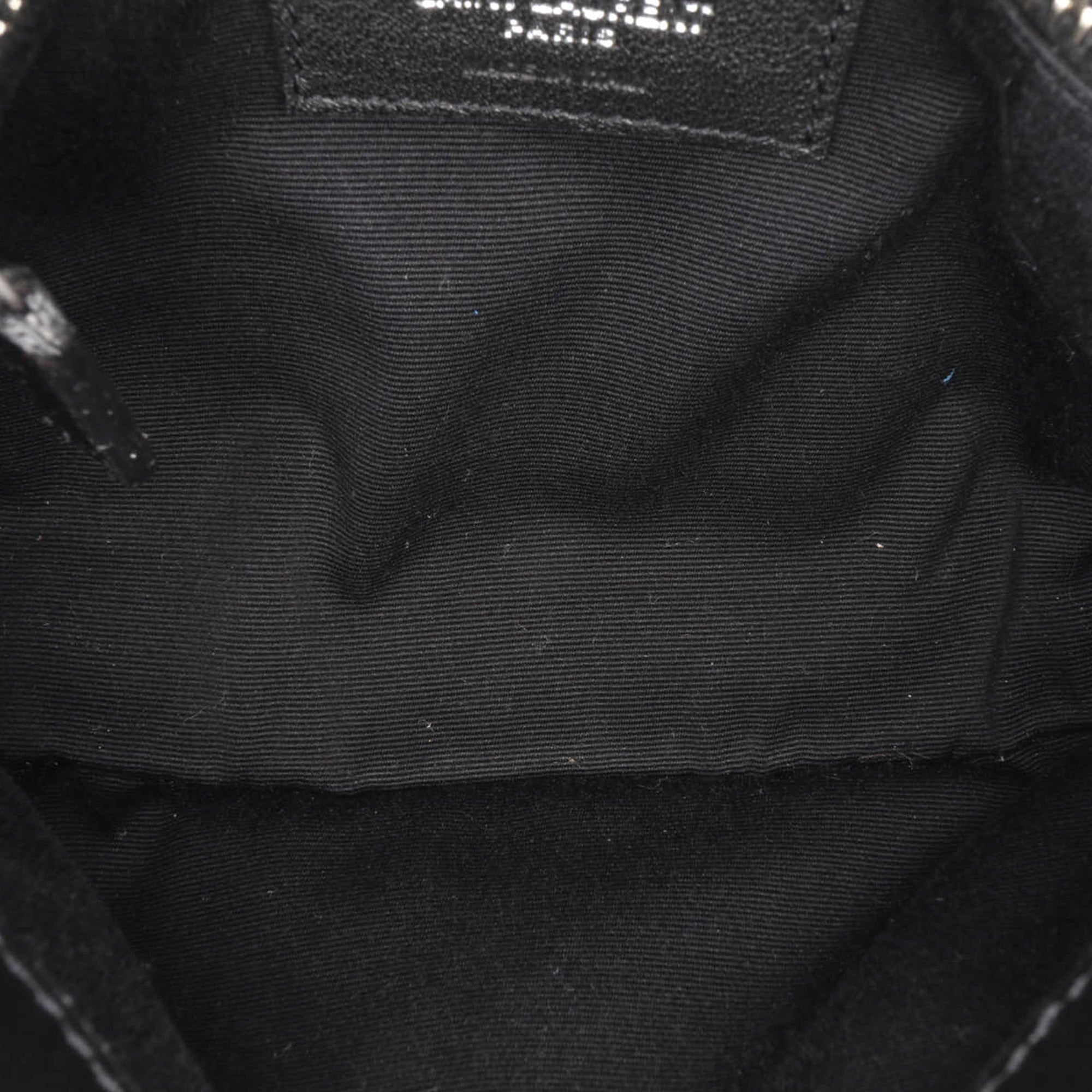 Saint Laurent | Pre-Owned Toy Cotton Bandana Print Loulou Crossbody | Black