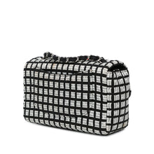 Chanel | Pre-Owned Mini Rectangular Classic Ribbon Tweed Double Flap | White/Off White