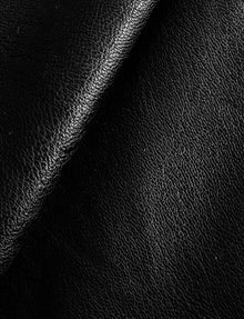 Faux Leather Jogger::Black::Detail