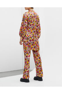 Floral Silk Stretch Trousers | Mole