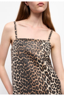 Foil Dress | Leopard