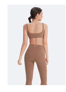 Form-Fitting Sports Bra | Sand