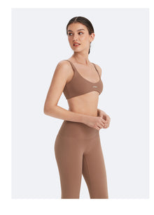 Form-Fitting Sports Bra | Sand