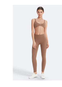 Form-Fitting Sports Bra | Sand