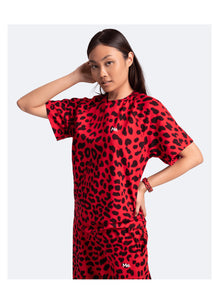 Free Flow T-Shirt | Red Leo