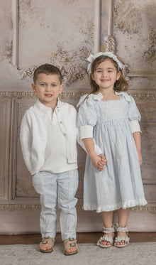 Unisex | Knit Cotton Cardigan | White