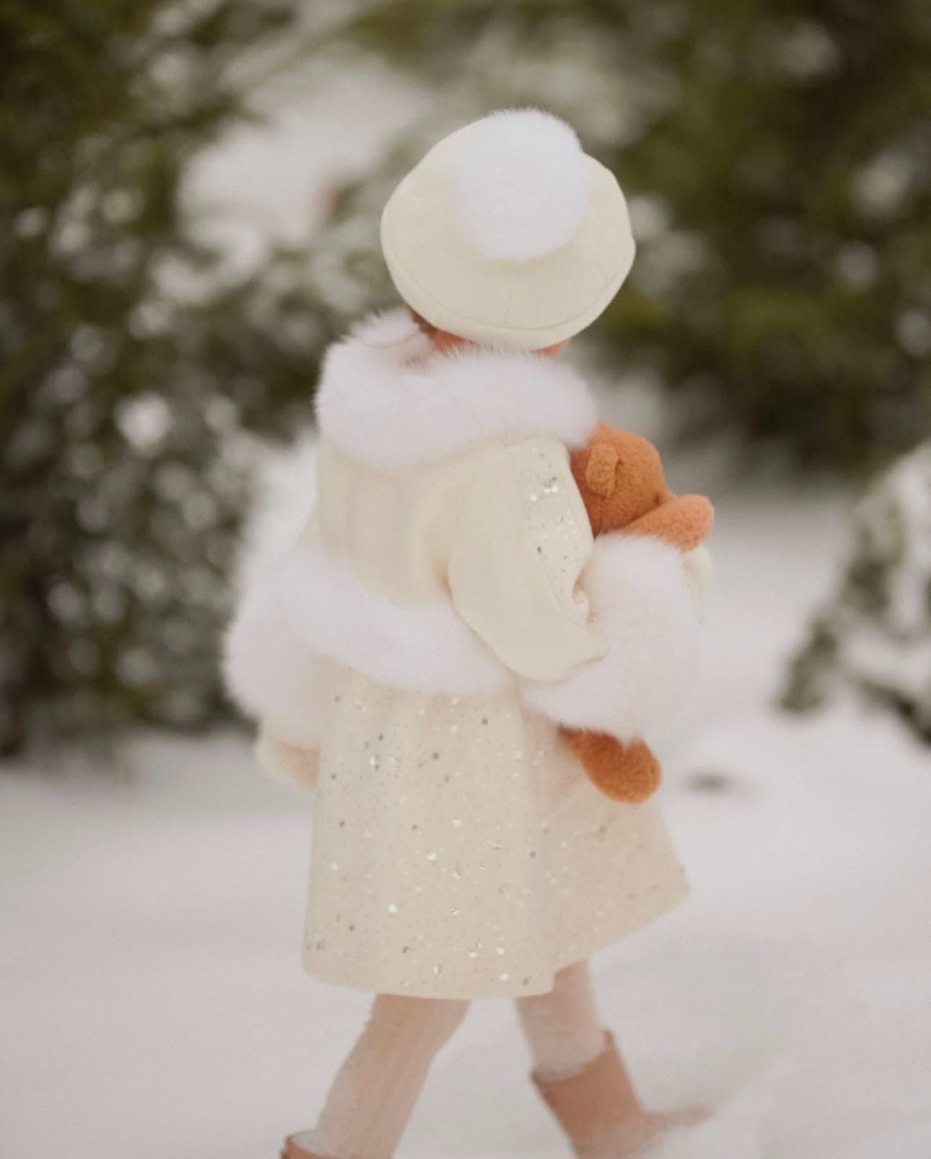 Girl | Marshmallow Wool Coat | Ivory