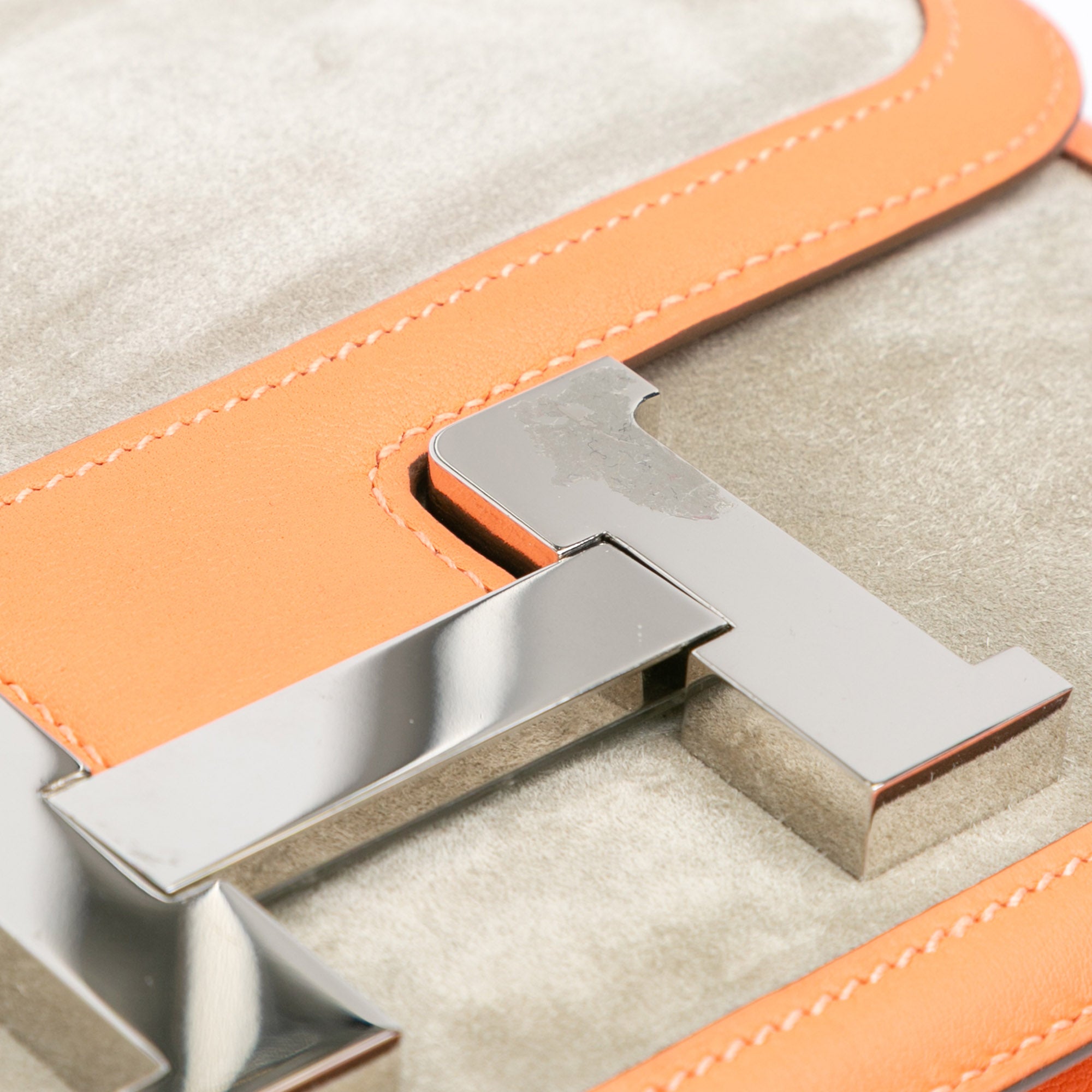 Hermes | Pre-Owned Doblis and Swift Constance 24 | Gray