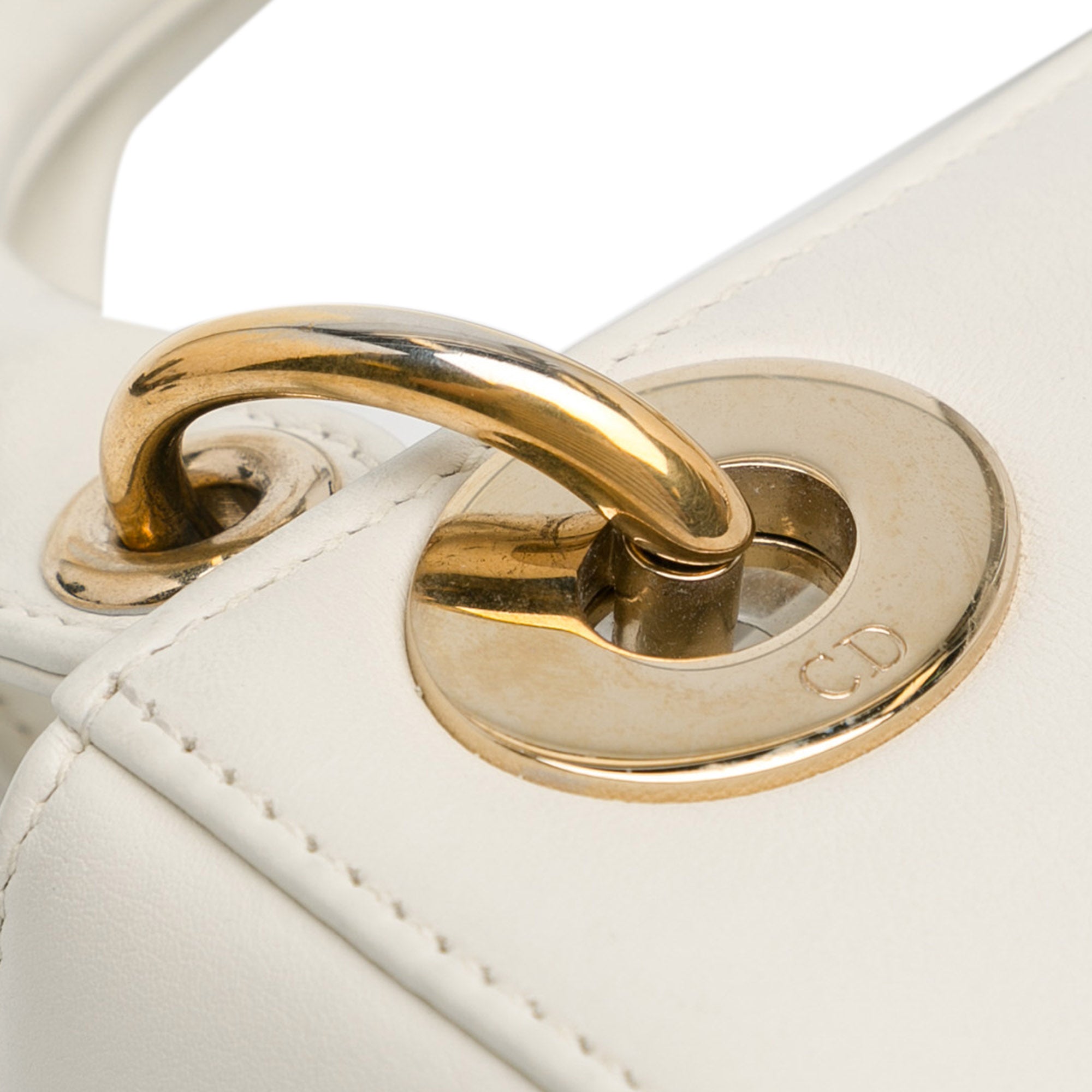 Dior | Pre-Owned Niki De Saint Phalle Mini Calfskin Dioramour Lady (Printed) - II | White