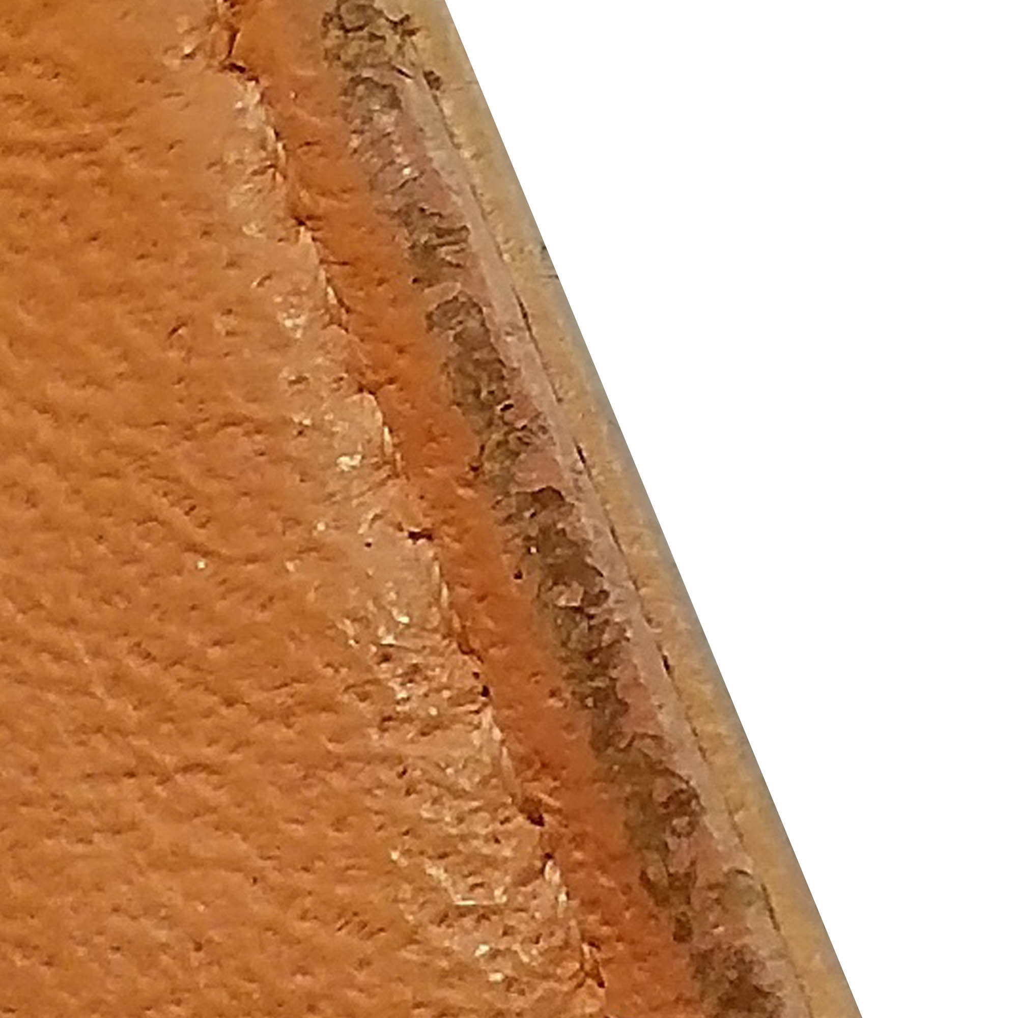 Chanel | Pre-Owned Medium Classic Lambskin Double Flap | Orange/Light Orange