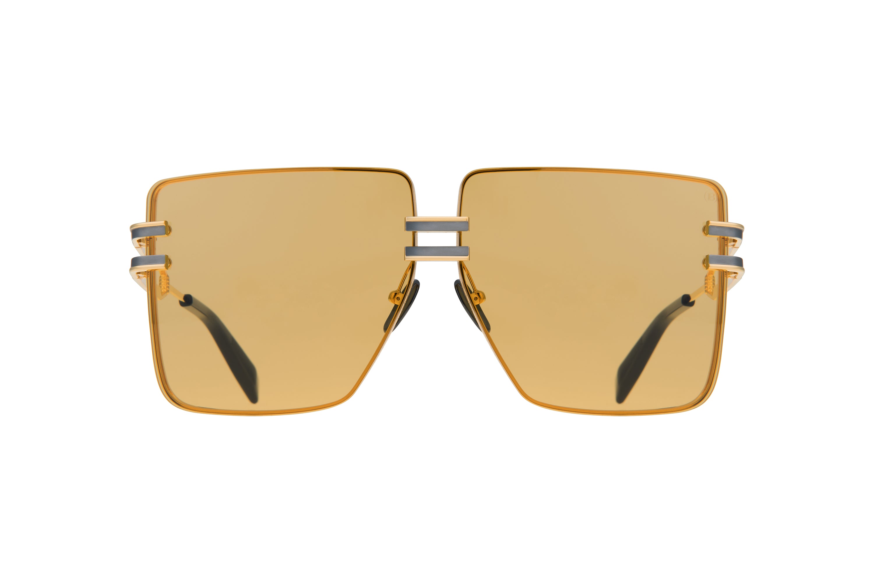 Womens | Gendarme Sunglass | Gold - Black Rhodium - Black | Amber