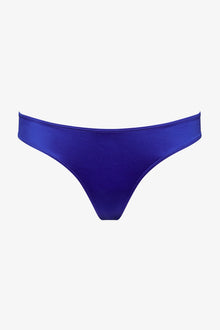 High-Cut Tanga Bikini Bottom - Glow | Blue