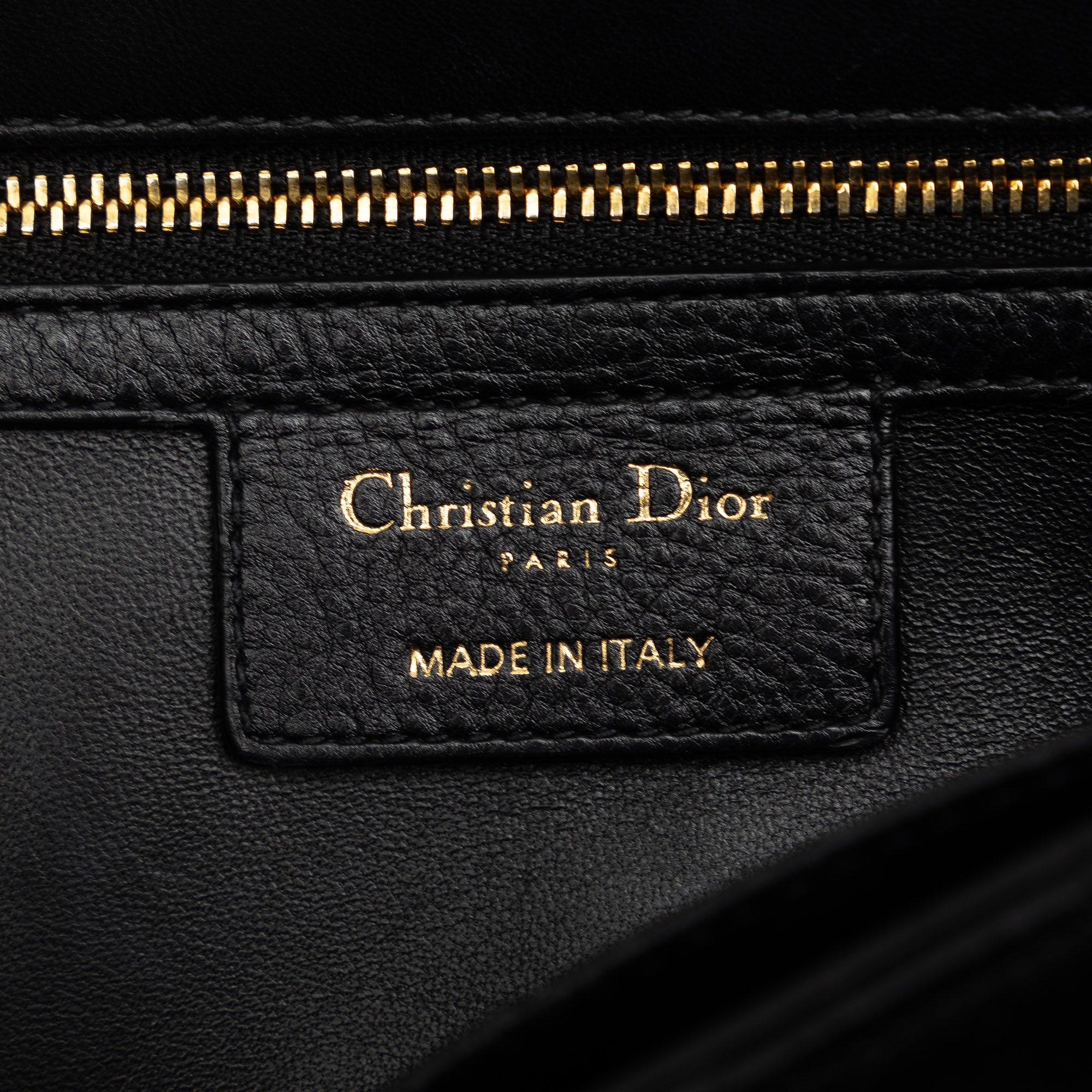 Dior | Pre-Owned Large Cannage Caro | Black