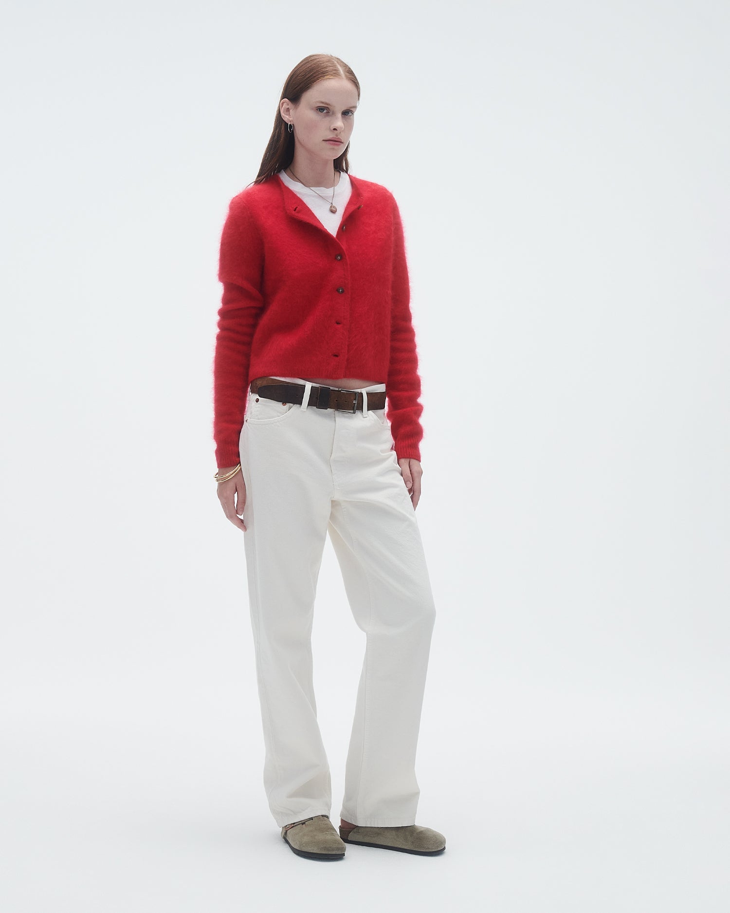 Womens | Grizzly Cardigan | True Red