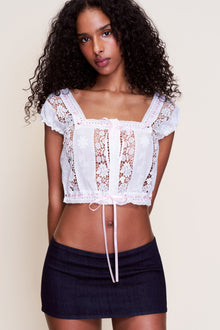 Womens | Micro Mini Denim Skirt | Dark Wash