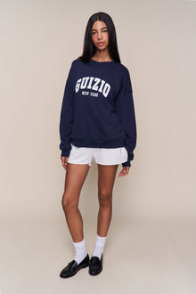Womens | Guizio Fleece Crewneck | Navy