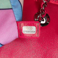 Chanel | Pre-Owned Medium Quilted Terry Cloth Coco Beach Flap | Pink/Hot Pink