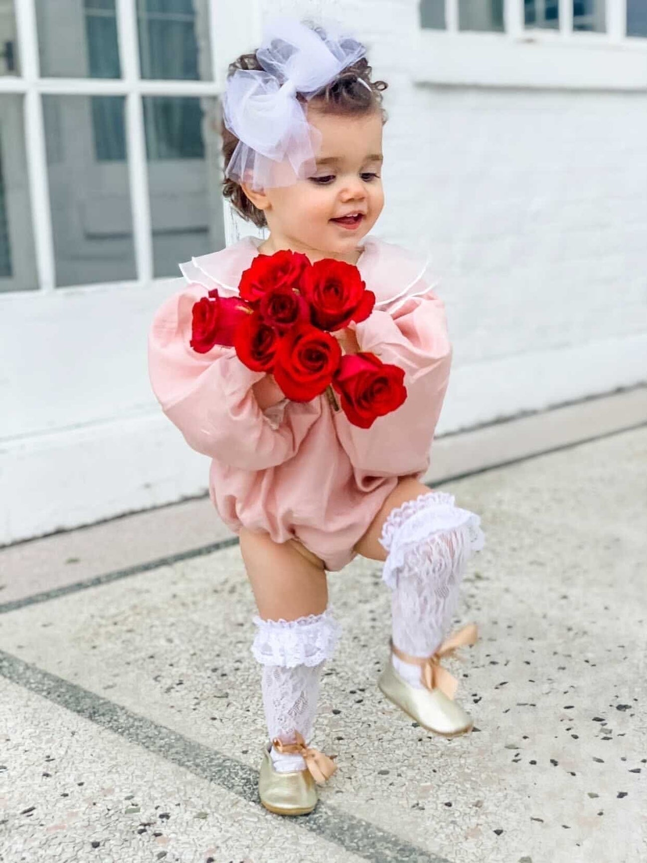 Girl | Lola Lace Socks | White