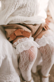 Girl | Lola Lace Socks | White