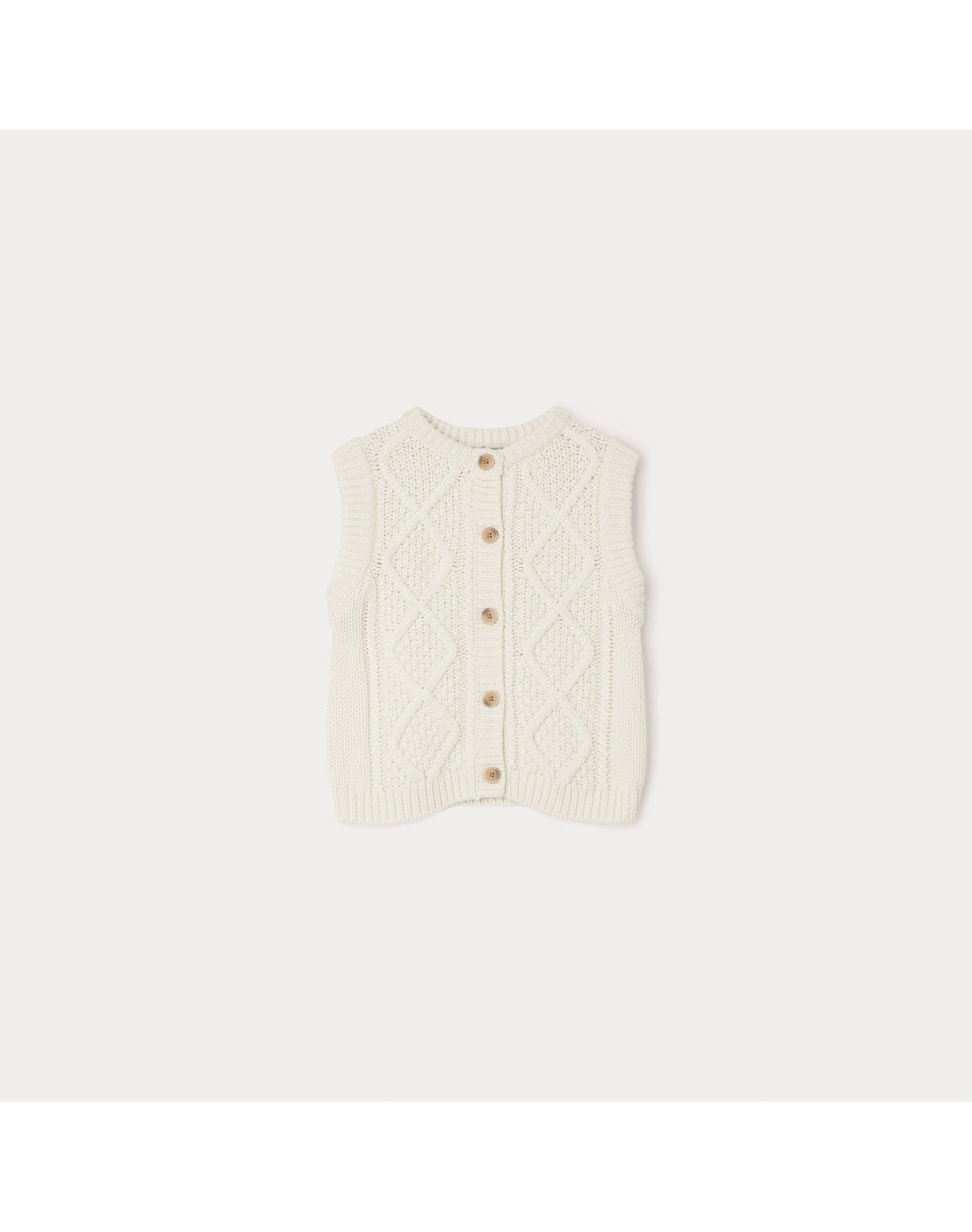 Girls | Bobolene Cardigan | 4Y-8Y | Milk White