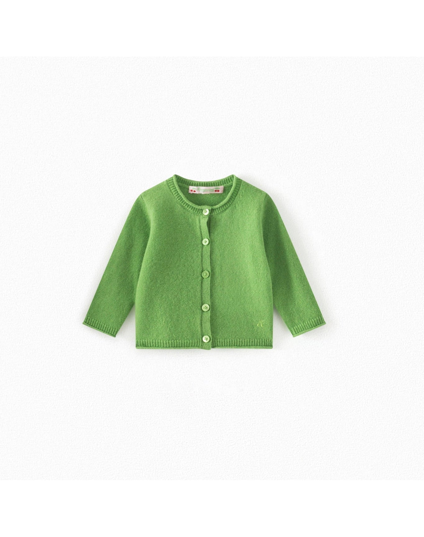 Girls | Cashmere Cardigan | Green