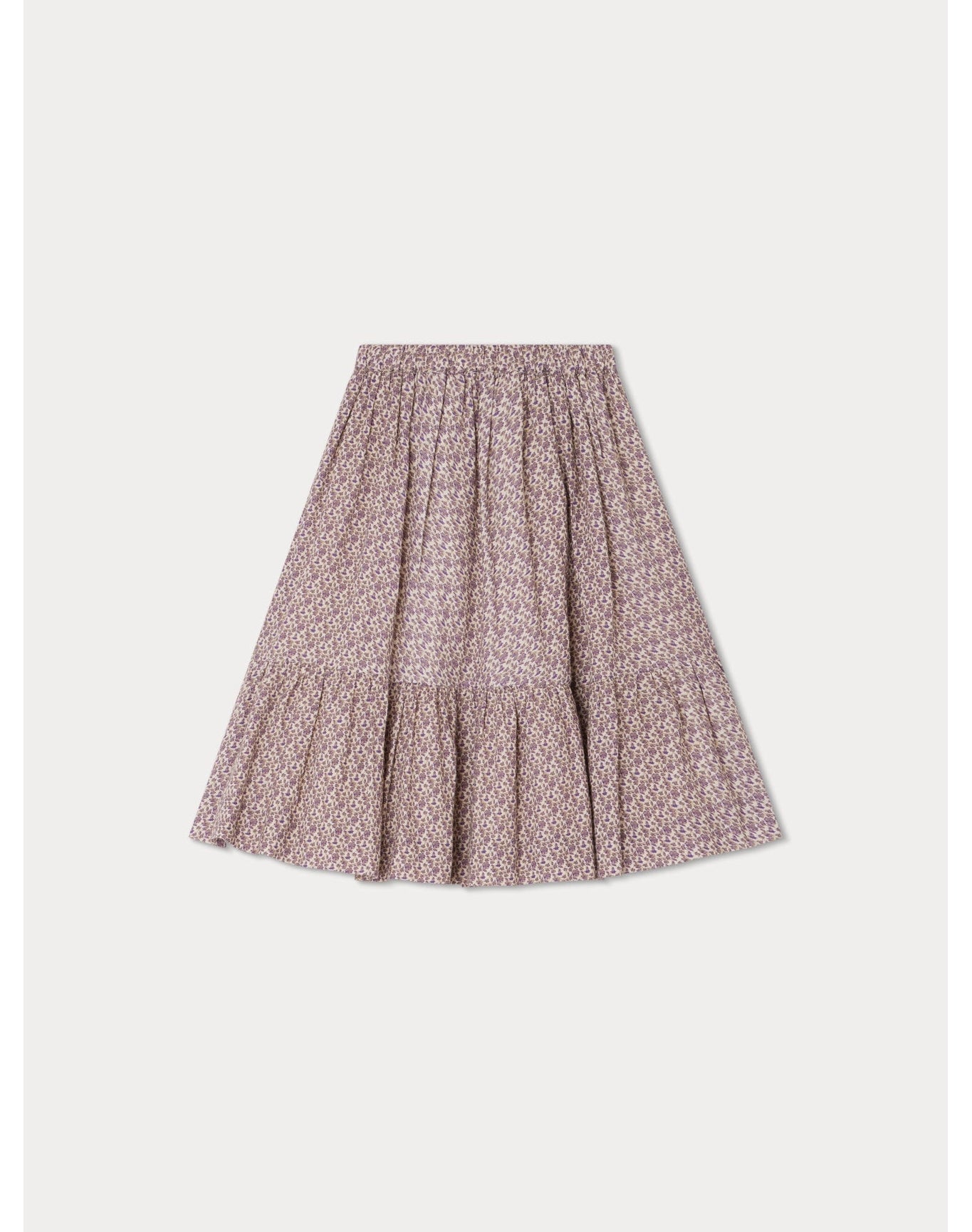 Girls | Daisy Skirt Flowers | 6Y | Taupe