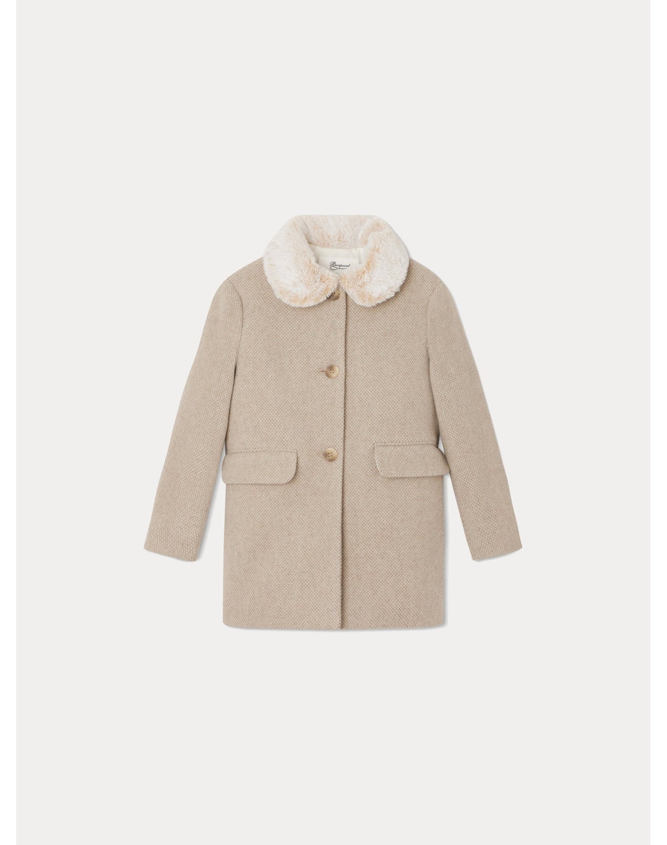 Girls | Favori Coat | Pebble
