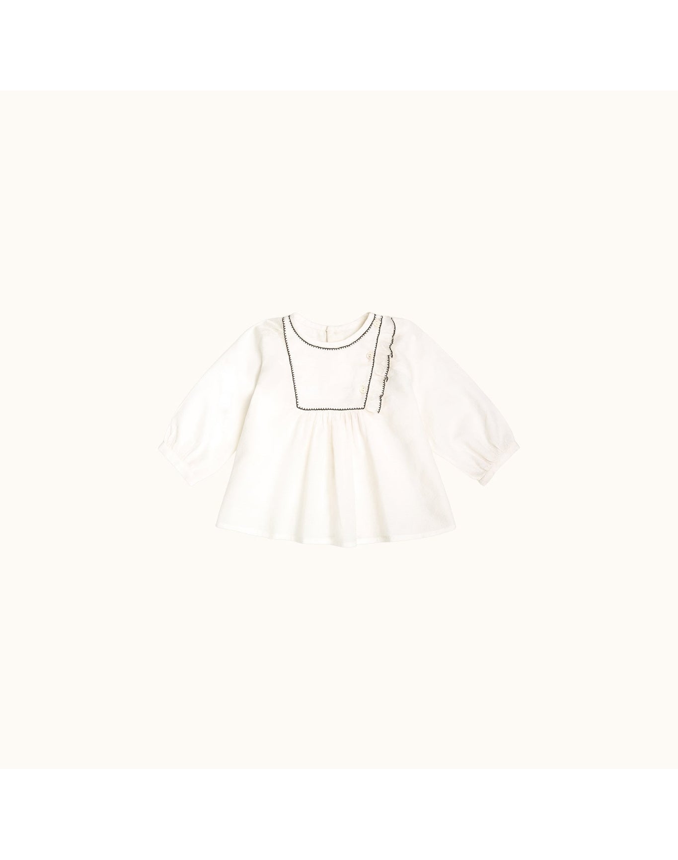 Girls | Maeli Blouse | 18M | Milk White
