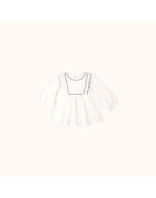 Girls | Maeli Blouse | 6M | Milk White