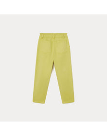 Girls | Mom-Style Pants | 8Y | Acid Yellow