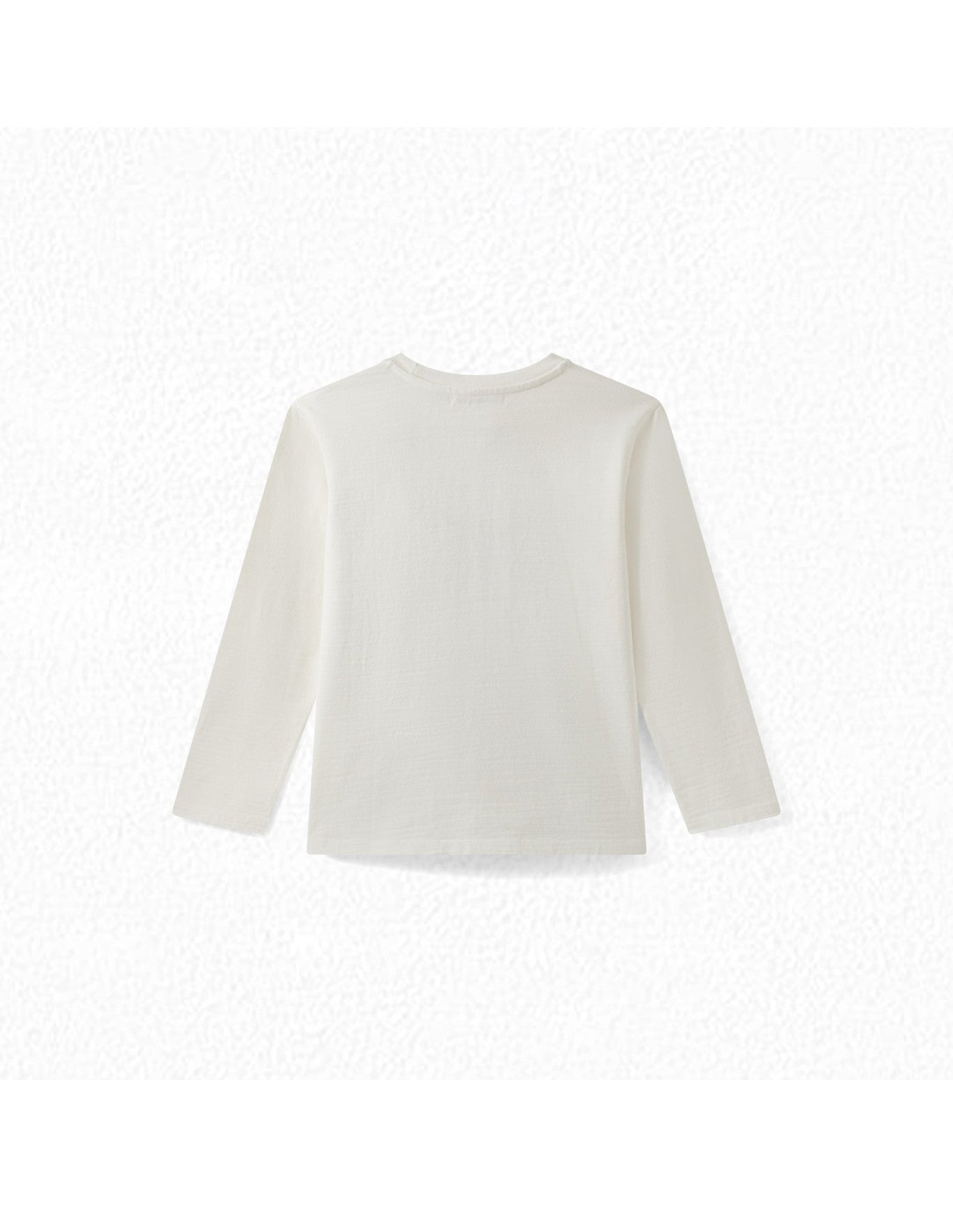 Girls | Patched Jersey T-Shirt | Milk White