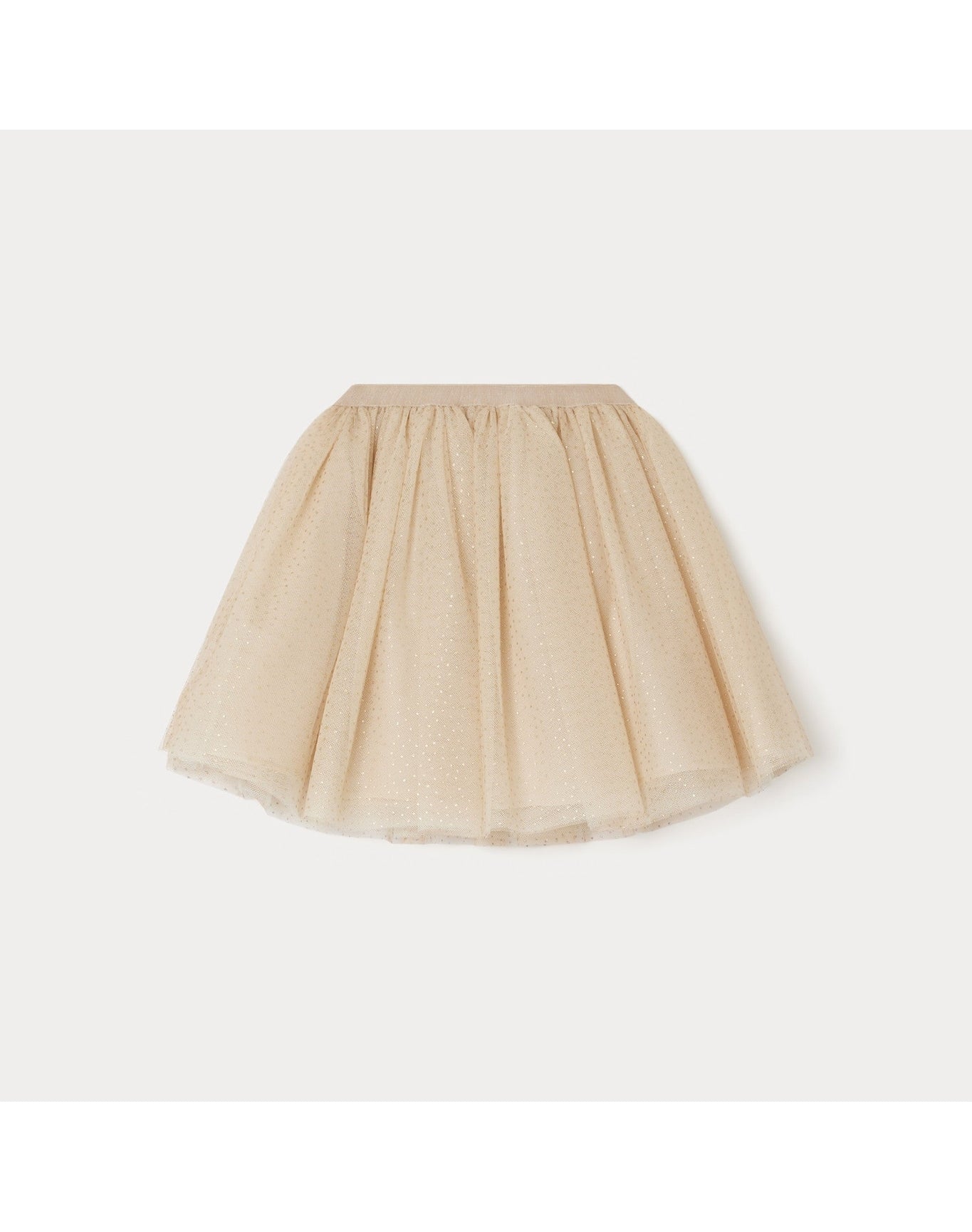 Girls | Polka Dot Special Occasion Skirt | 10Y-14Y | Pea Beige