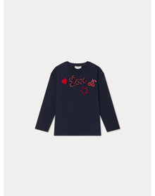 Girls | Talya Sweatshirt | Navy