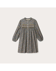 Girls | Tamsin Smocked Dress | Ink