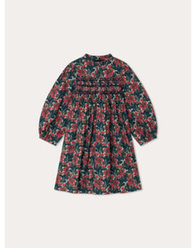 Girls | Tamsin Smocked Dress Fuchsia | 6Y-8Y | Size