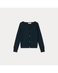 Girls | Teixa Cardigan | Emerald Green