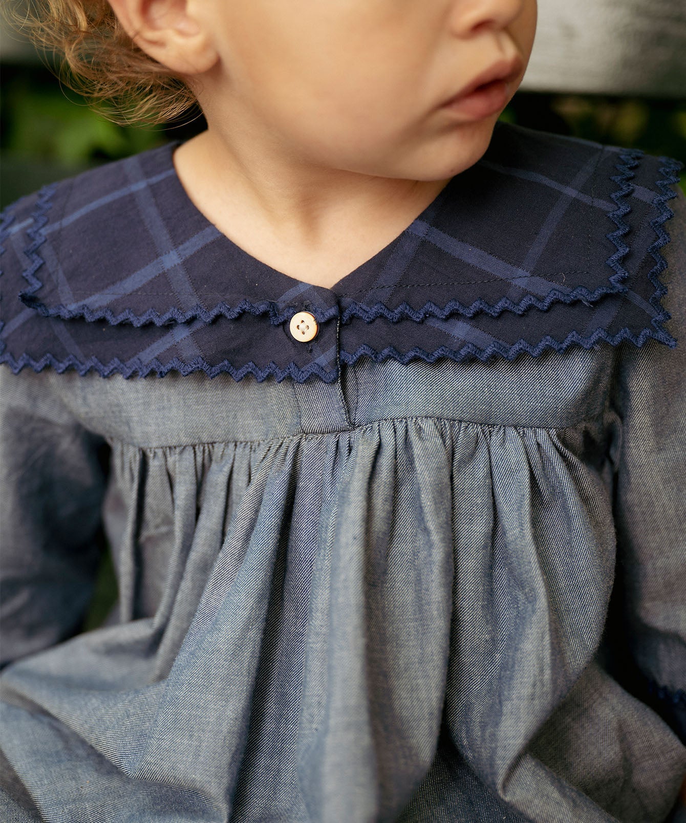 Girls | Grace Baby Dress | Blue
