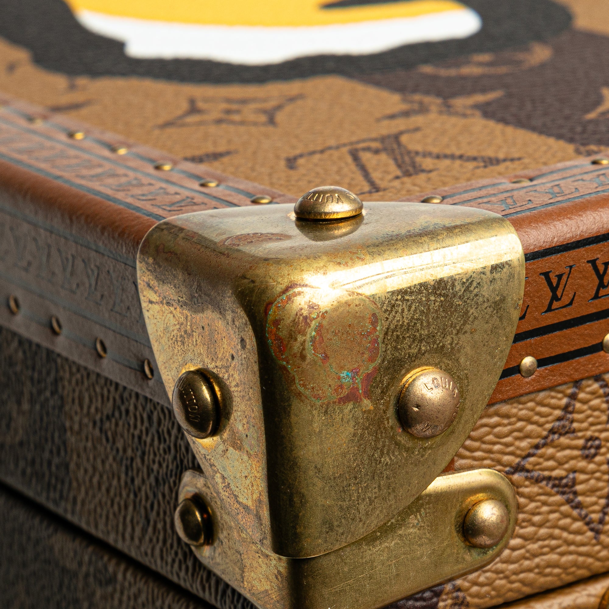 Louis Vuitton | Pre-Owned Monogram Nigo Cotteville 40 | Brown