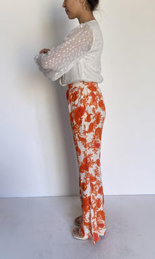 Womens | Bela Moss Crepe Pants | Orange
